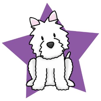 Kawaii Star Westie petshirt