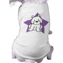 Kawaii Star Westie pet clothing by MenagerieMayhem Kawaii Star Westie pet clothing