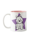 Kawaii Star Westie Mug
