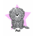 Kawaii Star White Puli Child's t-shirts