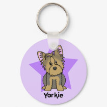 Kawaii Star Yorkshire Terrier keychains by MenagerieMayhem Kawaii Star Yorkshire Terrier keychains