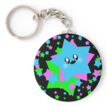 KAWAII STARS COSMIC BLAST keychains