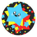 KAWAII STARS COSMIC BLAST stickers by kawaiifiveo KAWAII STARS COSMIC BLAST stickers