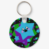 KAWAII STARS GALAXY BURST keychains by kawaiifiveo KAWAII STARS GALAXY BURST keychains
