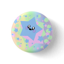 KAWAII STARS GALAXY BUZZ buttons