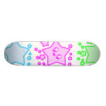 KAWAII STARS HAPPY SPACE FACE skateboards