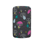 Kawaii Stormy Clouds Blackberry Case casematecase