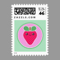 Kawaii Strawberry Custom Postage