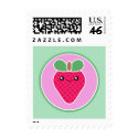 Kawaii Strawberry Custom Postage postage by megakawaii Kawaii Strawberry Custom Postage postage