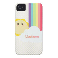 Kawaii Sun & Rainbow Case-Mate iPhone 4 Cases