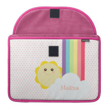 Kawaii Sun & Rainbow MacBook Pro Sleeves