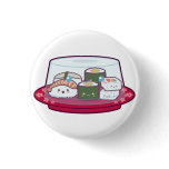 Kawaii Sushi Plate buttons