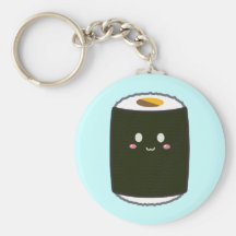Kawaii Sushi Roll Keychains