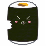 Kawaii Sushi Roll with Bitemark Cut Outs