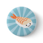 Kawaii Sushi with faces buttons