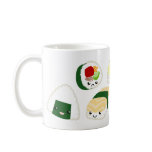 Kawaii Sushi with faces mugs