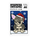 Kawaii Swedish Vallhund Christmas Postage Stamps by MenagerieMayhem Kawaii Swedish Vallhund Christmas Postage Stamps