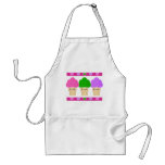 Kawaii Sweet Treats Ice Cream Trio Apron