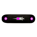KAWAII SYRINGE MEDICAL SHOT CROSS DECK skateboards