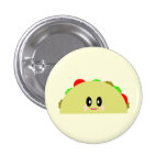 KAWAII TACO YUMMY PIN BUTTON buttons