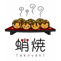 Kawaii Takoyaki t-shirts by catfoxdesign Kawaii Takoyaki t-shirts