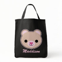 Kawaii Teddy Bear Cute Personalized Tote Bag