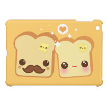 Kawaii toast couple case for the iPad mini
