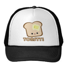 Kawaii Toasty! Toast hat