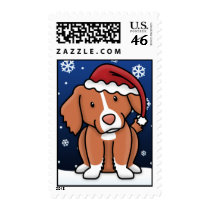 Kawaii Toller Christmas Stamps by MenagerieMayhem Kawaii Toller Christmas Stamps