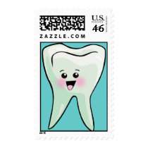 Kawaii Tooth Stamps