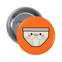 Kawaii Underpants Button buttons