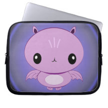 Kawaii Vampire Bat Laptop Sleeve