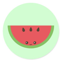 Kawaii Watermelon stickers by nyxxie Kawaii Watermelon stickers