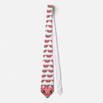 Kawaii Watermelon Custom Ties