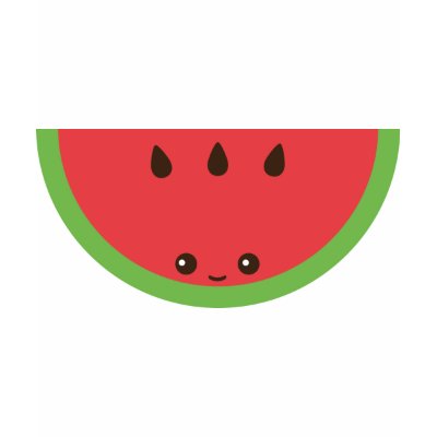 Kawaii Watermelon T Shirt by nyxxie