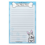 Kawaii White Scottish Terrier Stationery