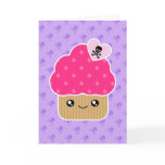 Kawaii Wicked Cute Cupcake Birthday Card
