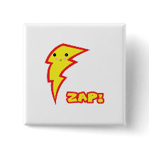 kawaii zap lightning boltt buttons