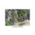 Kawarau Bridge in New Zealand  posters