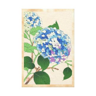 Kawarazaki Shodo Floral Calendar of Japan flower Stretched Canvas Print