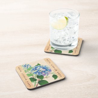 Kawarazaki Shodo Floral Calendar of Japan flower Drink Coaster