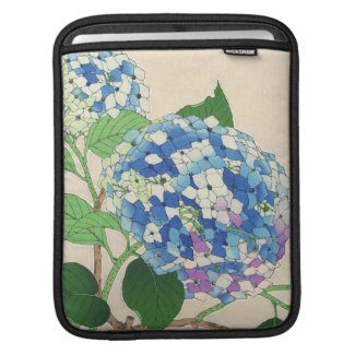 Kawarazaki Shodo Floral Calendar of Japan flower Sleeve For iPads