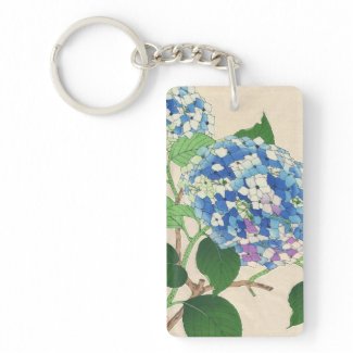 Kawarazaki Shodo Floral Calendar of Japan flower Acrylic Keychain