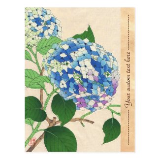Kawarazaki Shodo Floral Calendar of Japan flower Postcards
