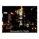 Kawasaki by night postcards