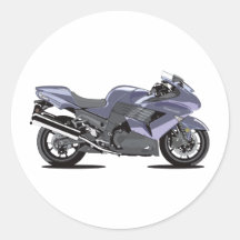 Kawasaki Ninja Round Stickers