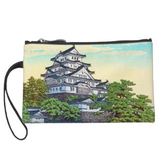 Kawase Hasui Pacific Transport Lines Himeji Castle Wristlet Purses