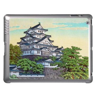 Kawase Hasui Pacific Transport Lines Himeji Castle Cover For iPad