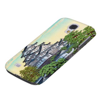 Kawase Hasui Pacific Transport Lines Himeji Castle Samsung Galaxy S4 Case