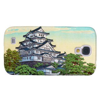 Kawase Hasui Pacific Transport Lines Himeji Castle Samsung Galaxy S4 Case